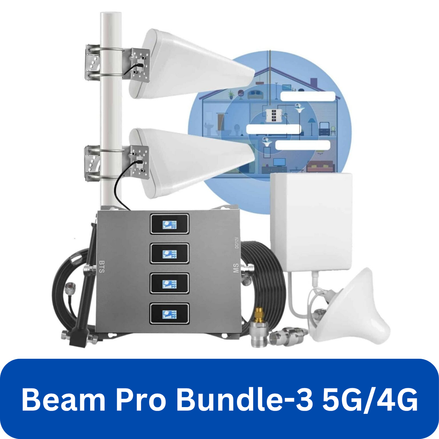 Beam Pro 4G/5G Bundle-3 (2x Indoor & 2x Outdoor Antenna)
